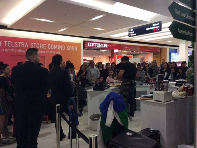 Portable Cooking Demo Stands