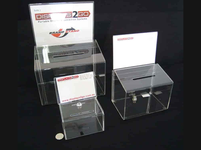 Acrylic Entry Boxes
