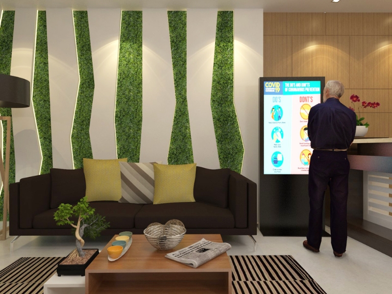 Digital LED Interior Design Screen