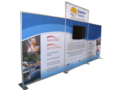 Display Wall With TV