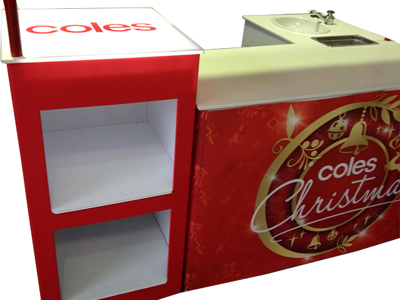 Coles Demo Stand
