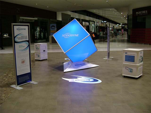 Mall Display for Sensodyne