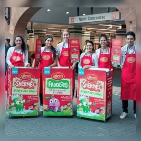 Roaming product sampling