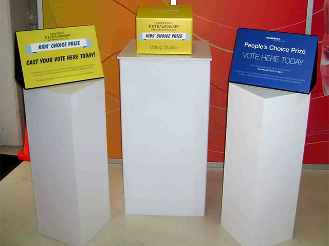 Counter Top Entry Boxes
