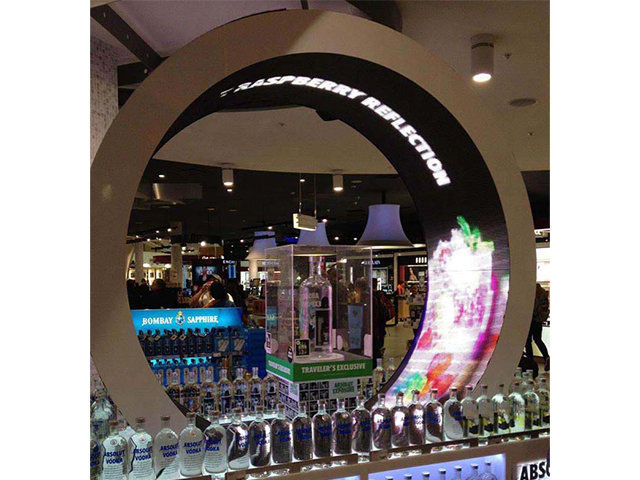 Circular Screen Display
