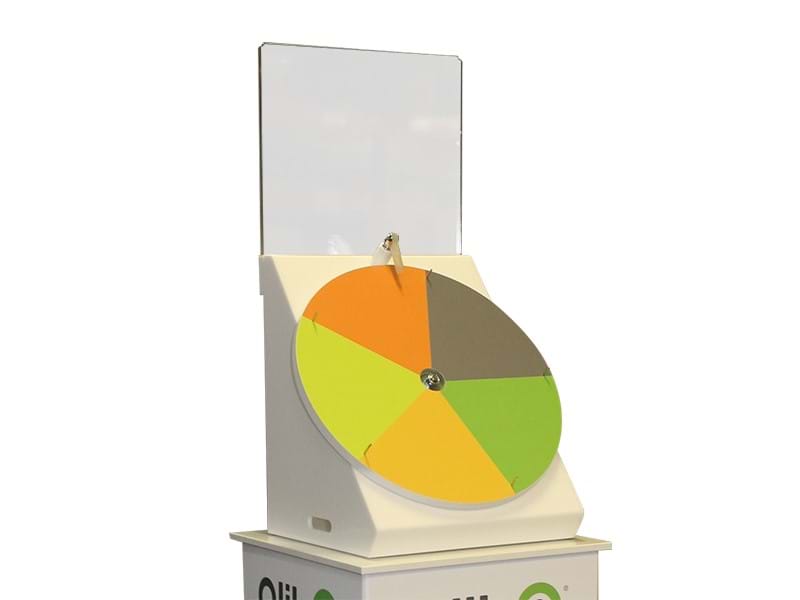 Counter Top Acrylic Prize Wheels