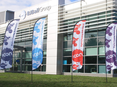 Single Sided Blade Flags