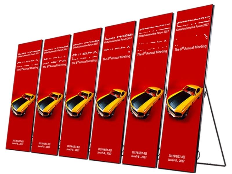 Digital Banner Stand Multi Screen