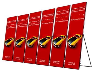 Digital Banner Stand Multi Screen