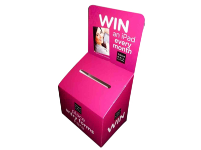 Cardboard Entry Box with Printing