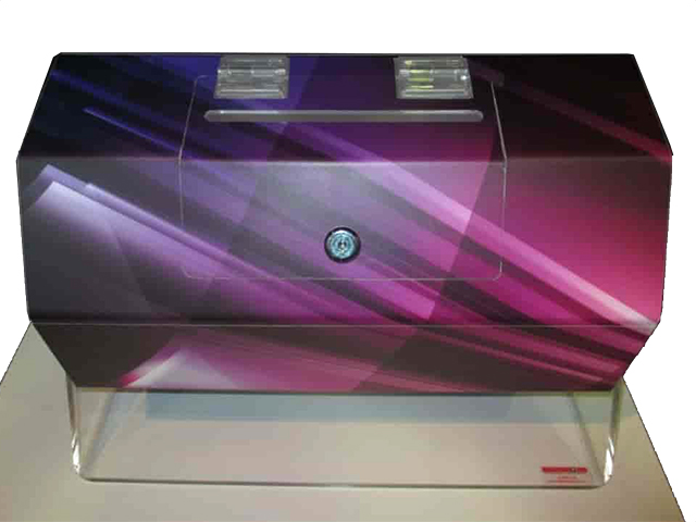 Raffle Barrel With Graphics