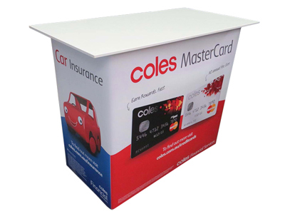 Promotional Counter Mastercard