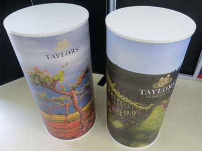 Round Sales Counters