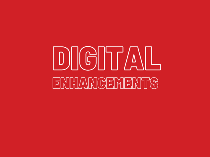 What digital technologies can enhance my exhibition display?