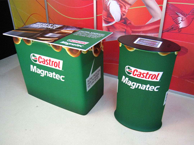 Demo Counter with iPad Stand