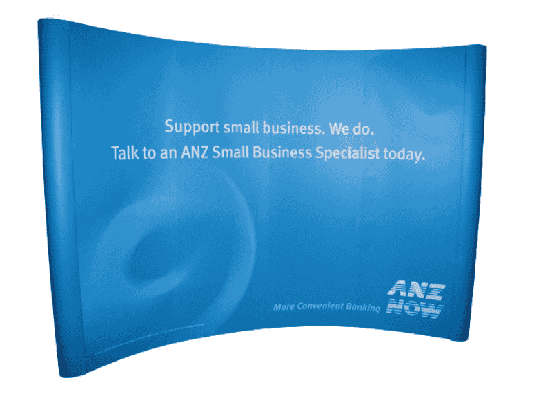 3.4m wide exhibition wall