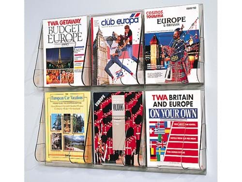 brochure holders