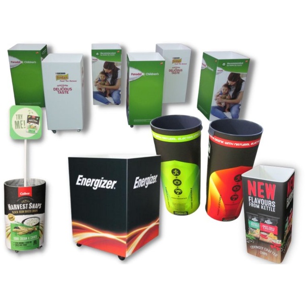 Sampling carts and trolleys