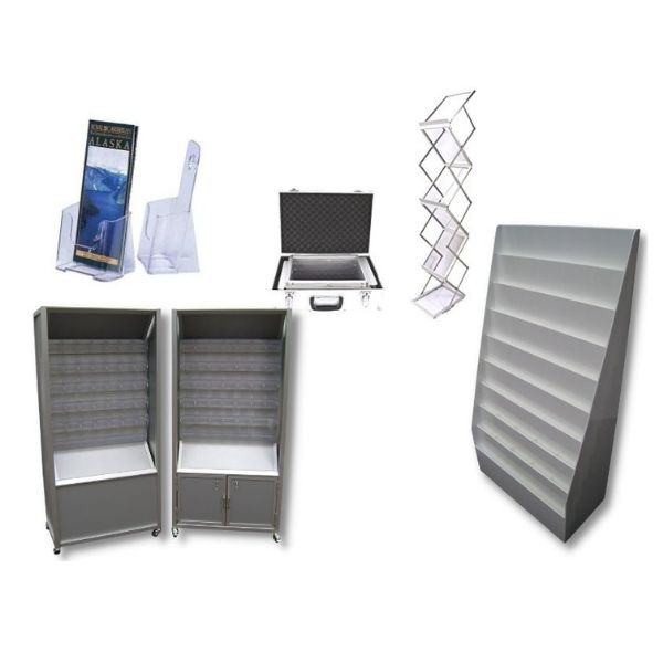 floor standing brochure racks