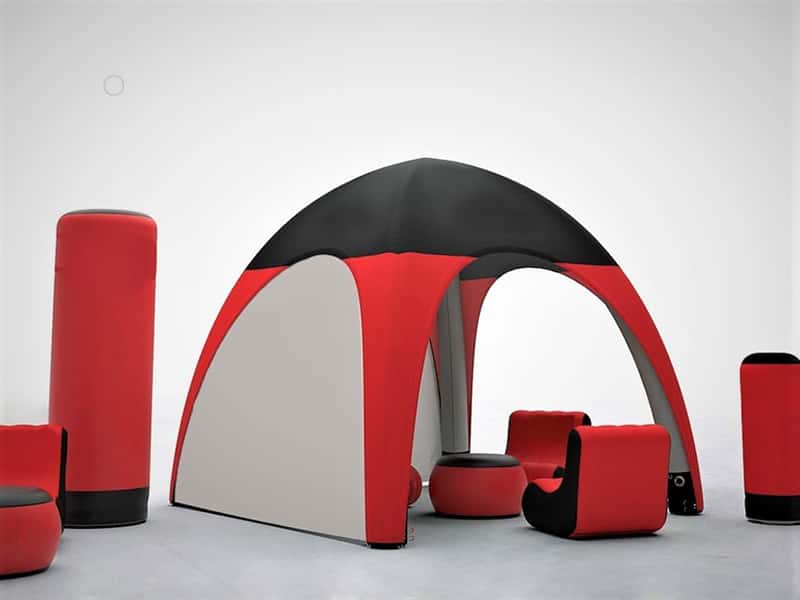Inflatable gazebos