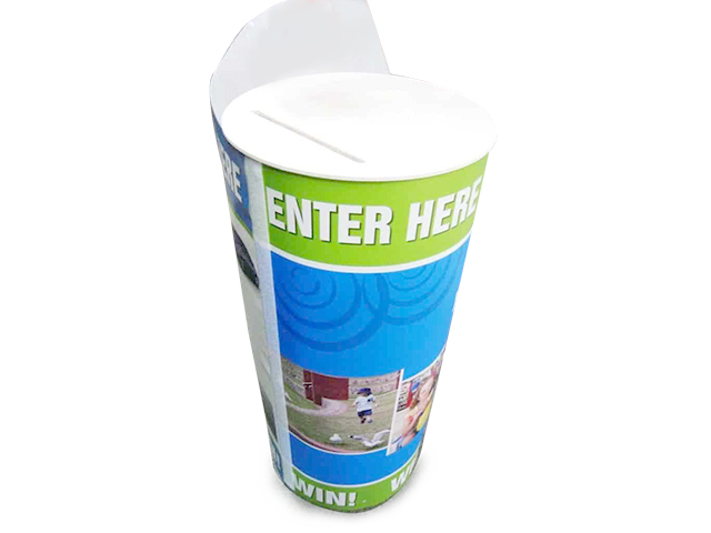 Round Competition Entry Box