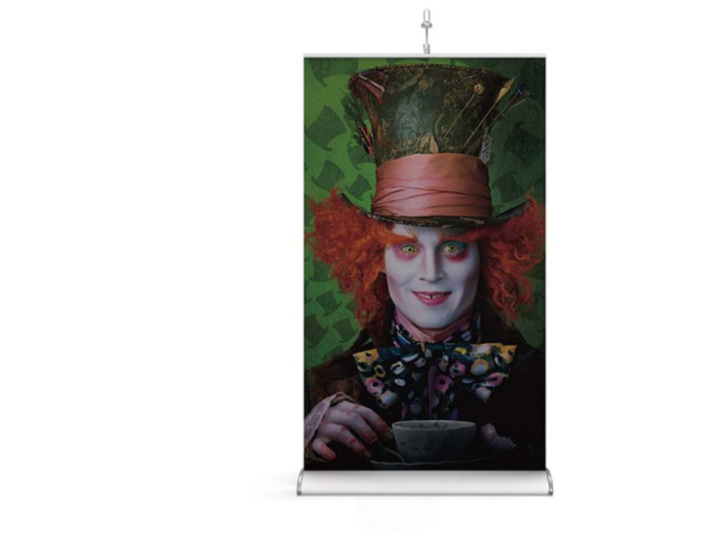 pull up banner stand johnny depp