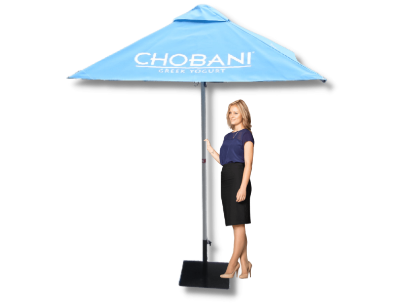 Printed event umbrellas