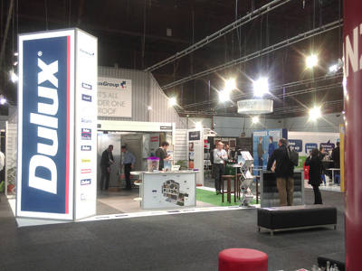 Dulux Exhibition Flooring