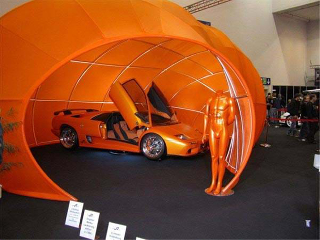 Bubble Exhibition Structure