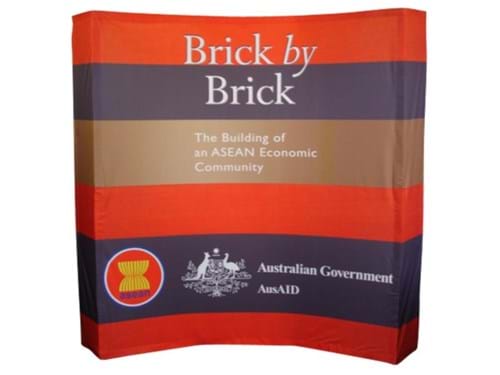 2.3m wide portable backdrop