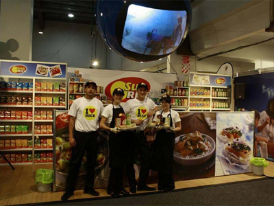 Exhibition Food Sampling