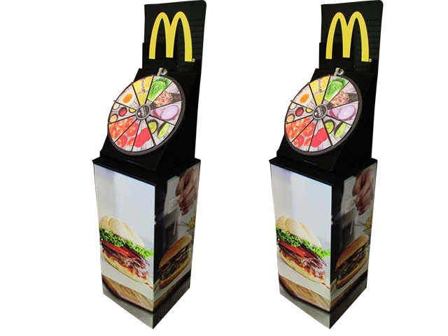 Plinth and Prize Wheels