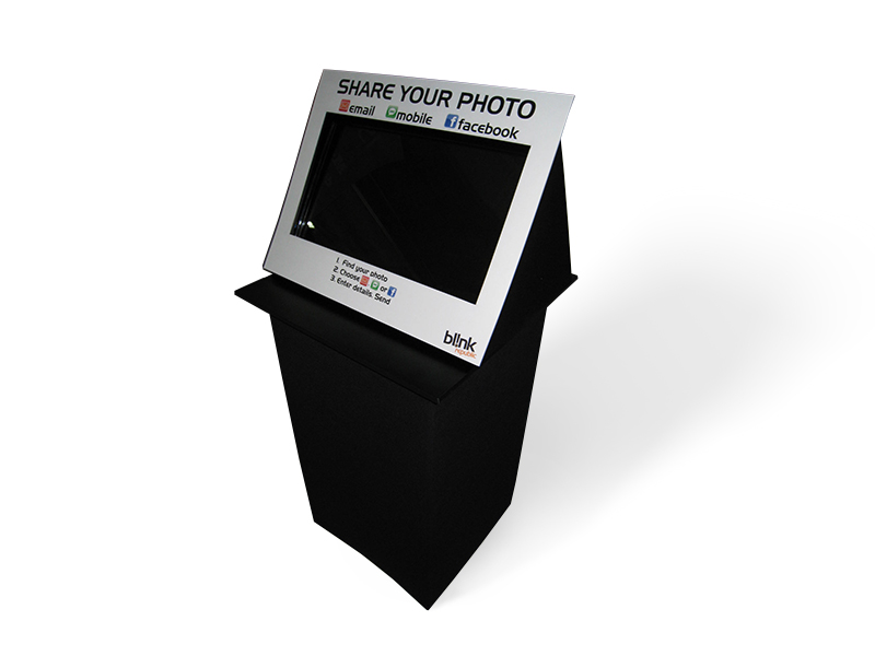 Folding TV Kiosk