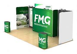 Custom portable display