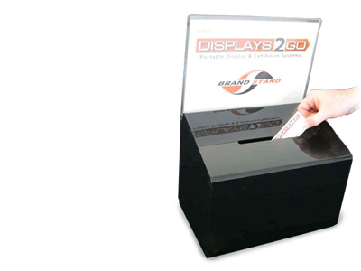 Acrylic Entry Box in Black