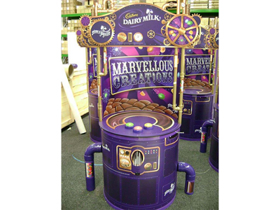 Instore Interactive Unit for Cadbury