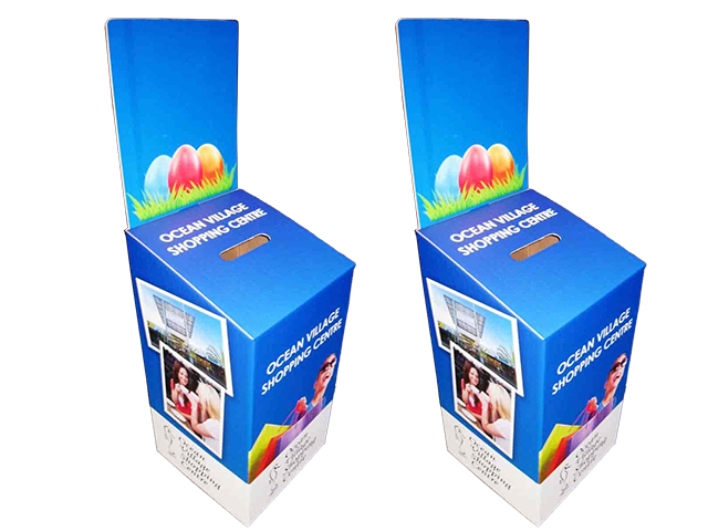 Cardboard Display Entry Boxes