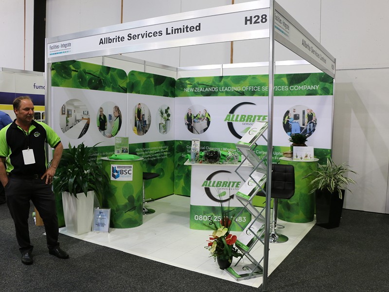 Superwall Portable Display walls to make an exhibition stand