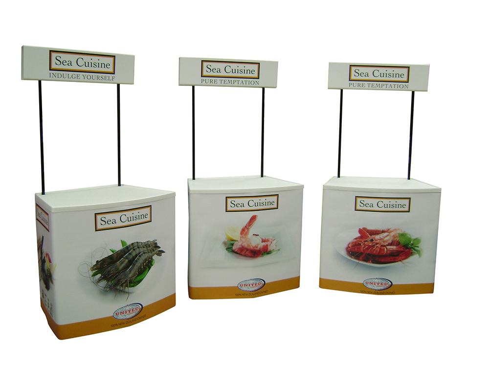 3 x Superlight 1000s with branded header boards.