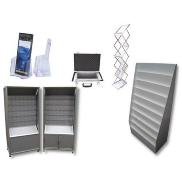 floor standing brochure racks